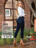 Jeans SEVEN7 Piel de Durazno Pretina Alta con Faja | M&R Importadores