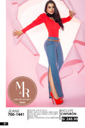 Jeans SEVEN7 Tiro Alto Control Abdominal Bota Campana | M&R Importadores